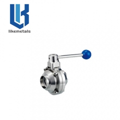 Butterfly ball valve