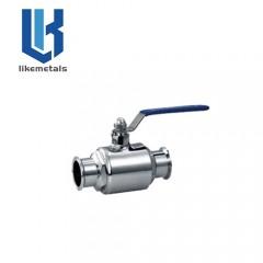 Quick install ball valve
