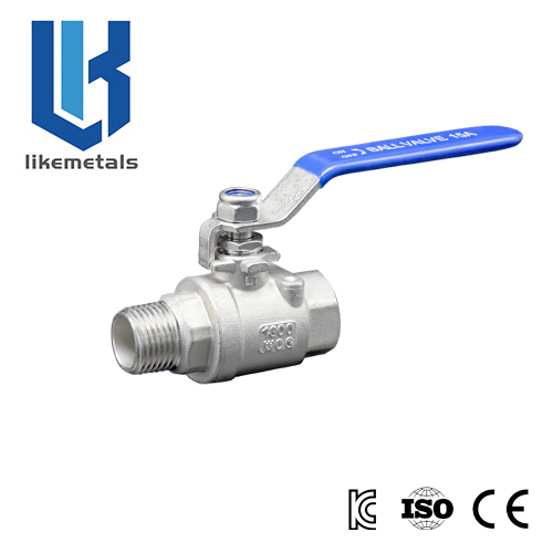 2PC Ball Valve MF Threaded
