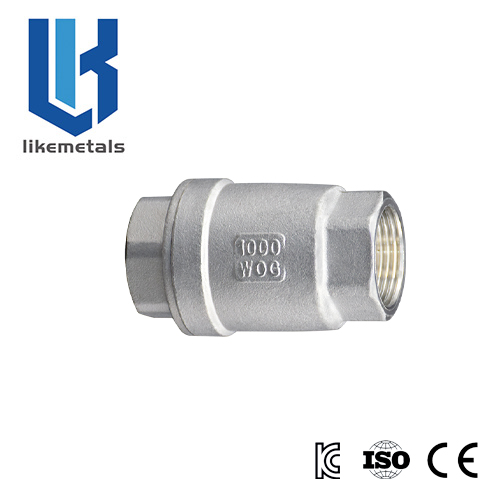 Spring Vertical Check Valve